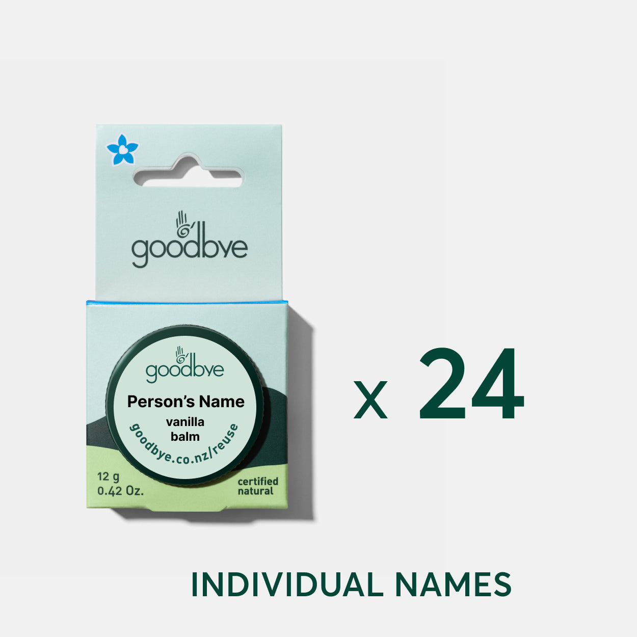 #type_Handy Tin x 24 units- Custom Label