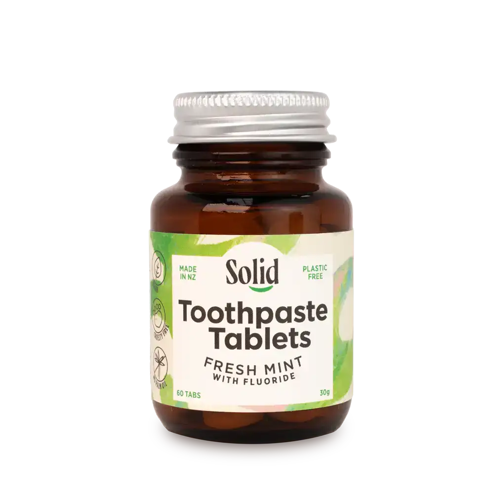 Bonus: Solid Toothpaste Tablets Fresh Mint 60 tabs