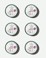 Sun Balm Natural Sunscreen SPF 50 and 2hr water resistant | 6 x 15g tins | workplace, team, school, club personal sunscreen